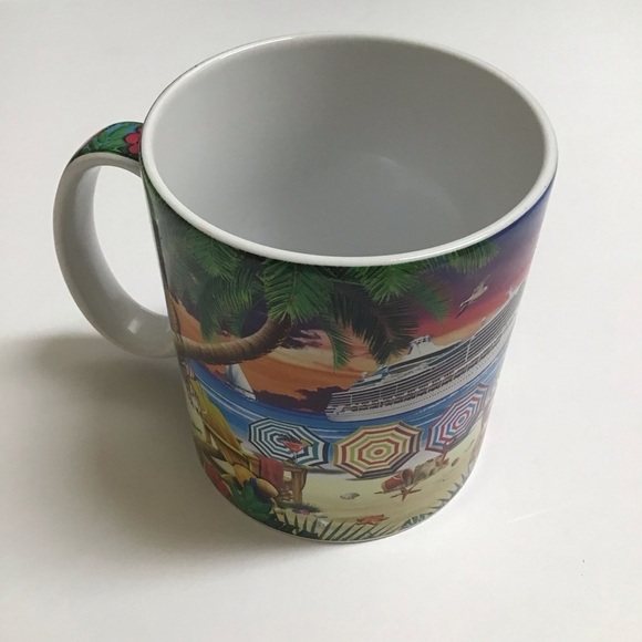 Key West Florida Coffee Mug Southernmost Point Wraparound Graphic Souvenir NEW - Picture 12 of 15